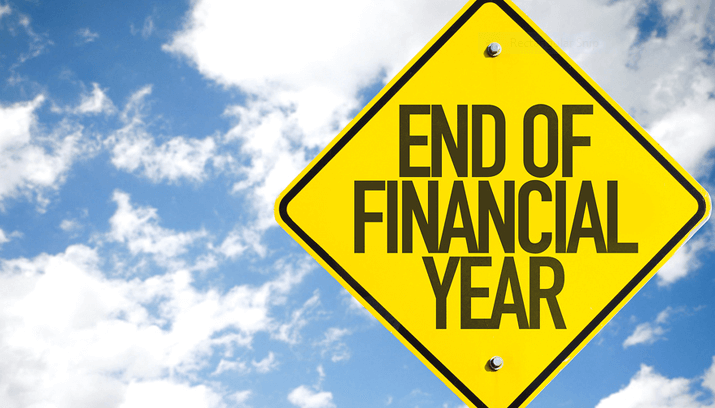 End of financial yearr